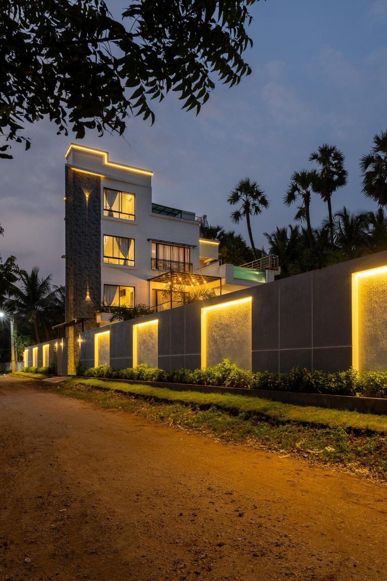 The Serene Shores - Luxury Private Villa Puducherry Exterior foto